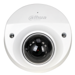 IPC-HDBW5241F-M-SA - Telecamera IP IK10 WizMind dome 2MP, ottica fissa 2.8mm, IR 30mt, capsula microfonica integrata, WDR 120dB Starlight e 3D DNR, SD card, PoE - Dahua