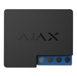 WALLSWITCH - Relè di controllo remoto wireless con antenna interna, portata fino a 1000mt - permette di misurare il consumo - AJAX