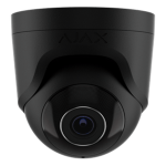 TURRETCAM-5MP-4MM-B - Telecamera IP cablata con risoluzione fino a 5Mp e angolo di visione di 75°–85°, colore nero - AJAX