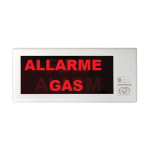 IASYFOP49 Hochiki - scritta aggiuntiva allarme gas