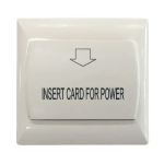 9908 - Risparmiatore energetico per badge per qualunque carta si attiva tramite contatto interno.
