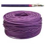 BNFU5E-E-FR - Cavo FTP Cat 5e AWG24 guaina LSZH Viola resistente al fuoco - Norme di rif CEI EN 50289-4-16, TIA/EIA-568-B.2, ISO/IEC 11801, CEI UNEL 36762 - Beta Cavi