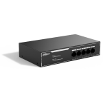 SG1005LP Dahua - Switch 4 porte PoE 10/100/1000 Mbps + 1 porta di rilancio 10/100/1000 Mbps, unmanaged, potenza max. 36W