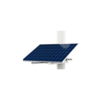 KIT-PANNELLO-SOLARE-80W - Pannello solare 80W con pacco batteria al litio 40Ah integrato, collare da palo incluso