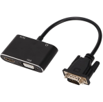 VH01 - Convertitore segnale video con ingresso VGA, uscite VGA ed HDMI