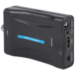 BNC-HDMI - Converter BNC - HDMI, 1 ingresso BNC, 1 uscita HDMI 720p/1080p, alimentazione DC/5V (USB)