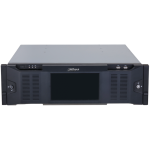 IVSS7116DR Dahua - Intelligent Video Suriveillance Server AI WizMind 256 canali IP fino a 32 MP, massima banda 1280 Mbps, 5 uscite video (4 HDMI + 1 VGA), 16 in e 8 out allarme, 1 ine 1 out audio, 16 Hard Disk SATA, 4 LAN, alim ridondante