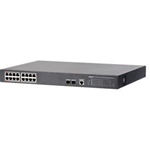 PFS4218-16GT-240 - Switch 16 porta PoE+ 10-100-1000 Mbps / 2 porte fibra SFP, managed, potenza max. 240W, Hi-PoE sulle porte nr. 1 e 2 - Dahua