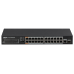 PFS3125-24ET-190 - Switch 24 porte PoE+ 10-100 Mbps / 1 porta 10-100-1000 Mbps di rilancio / 1 porta fibra SFP, managed, potenza max. 135W, Hi-PoE sulle porte nr. 1 e 2 - Dahua